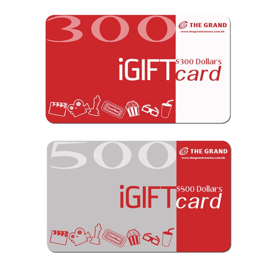 The Grand iGift Card_$300_$500