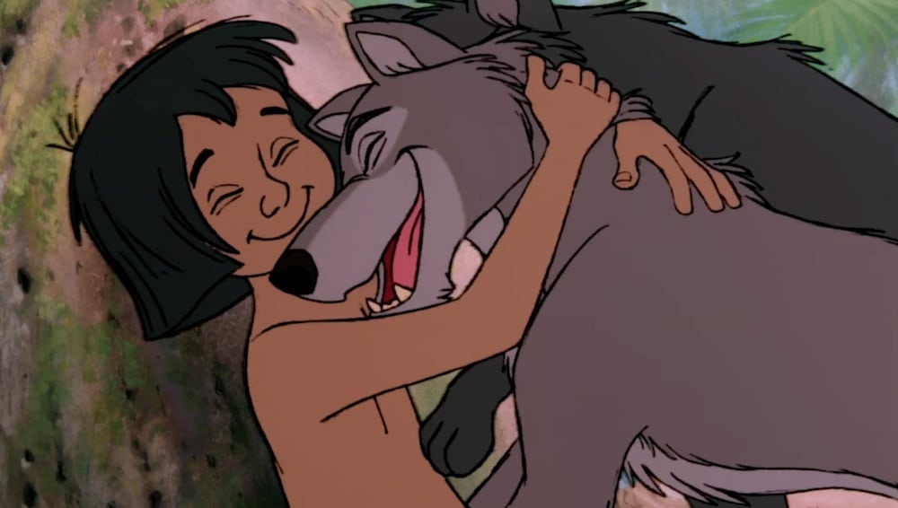 Mowgli-and-Wolf-Pack-The-Jungle-Book