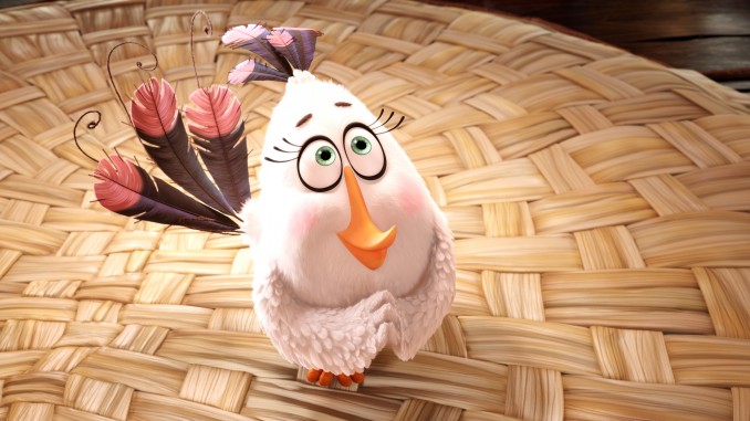 Matilda (Maya Rudolph) peacefully channels her anger in Columbia Pictures and Rovio Animation's ANGRY BIRDS.