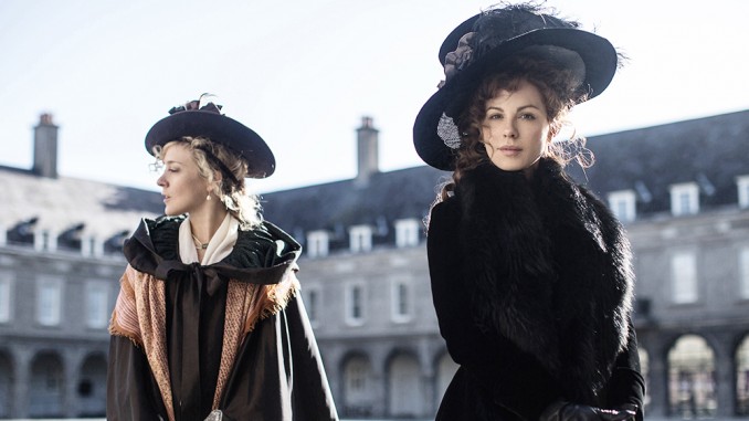 Location images of Love & Friendship, a Jane Austen film adaptation starring Kate Bekinsdale and Chloe Sevigny, directed by Whit Stillman. CHURCHILL PRODUCTIONS LIMITED. Producers Katie Holly, Whit Stillman, Lauranne Bourrachot. Co-Producer Raymond Van Der Kaaij. Also Starring: Xavier Samuel, Emma Greenwell & Morfydd Clark