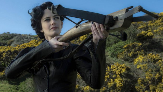 DF-07237 - Miss Peregrine (Eva Green) takes aim at her powerful enemies. Photo Credit: Jay Maidment.
